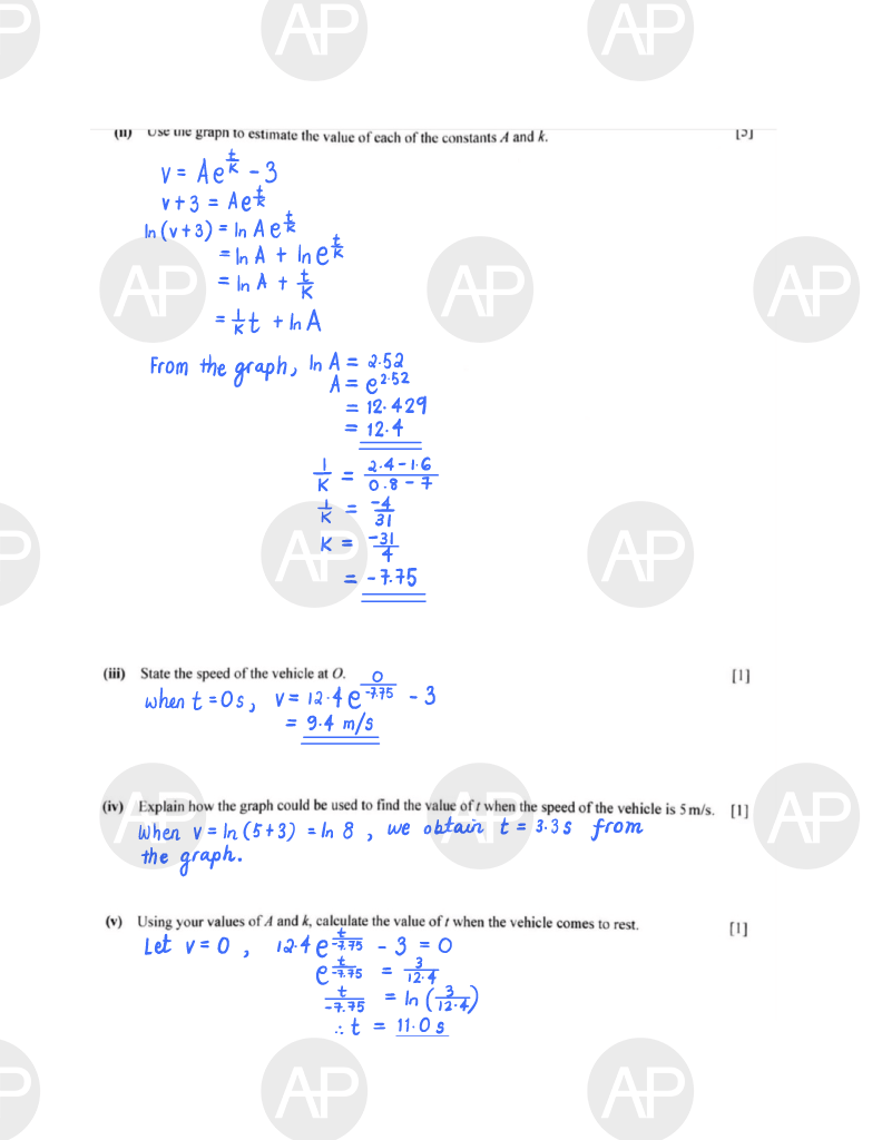 2019 O Level A Math Paper 2 The Annexe Project Page 11