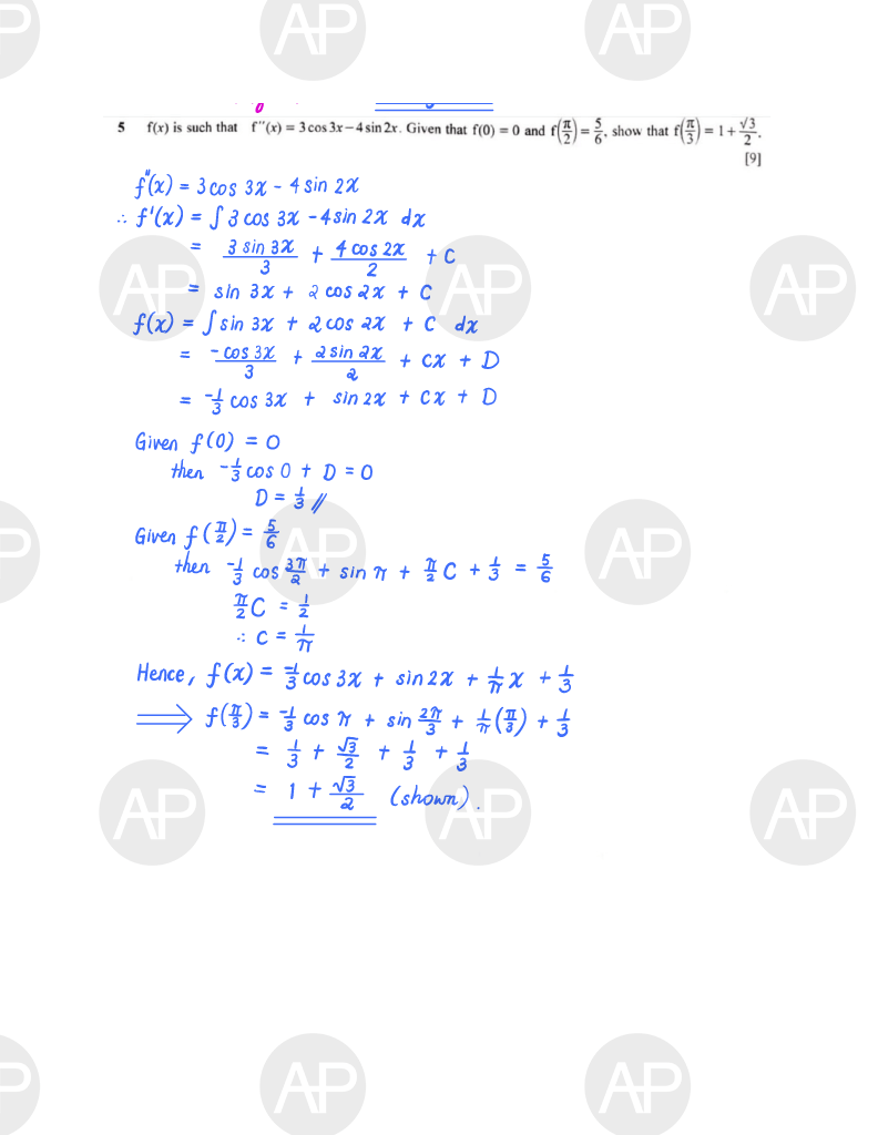 2019 O Level A Math Paper 2 The Annexe Project Page 6