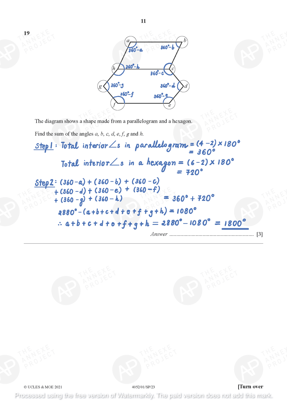 2023 o level e math specimen paper 1 solution the annexe project